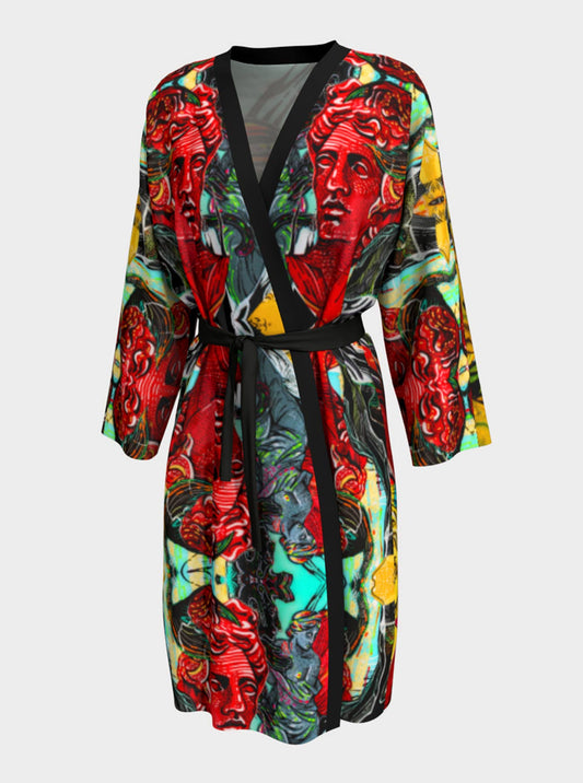"APOLLO IN FLAMES " Kimono (Unisex)